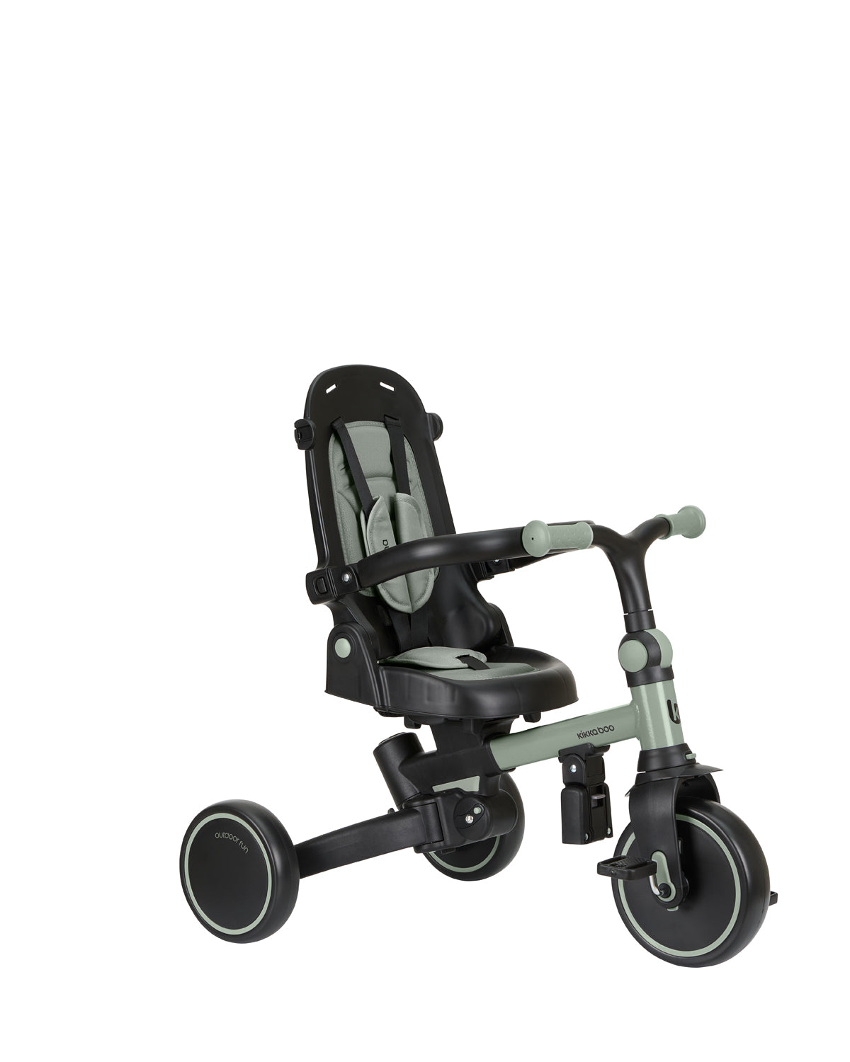 Триколка 8в1 Aluma Army Green Kikkaboo