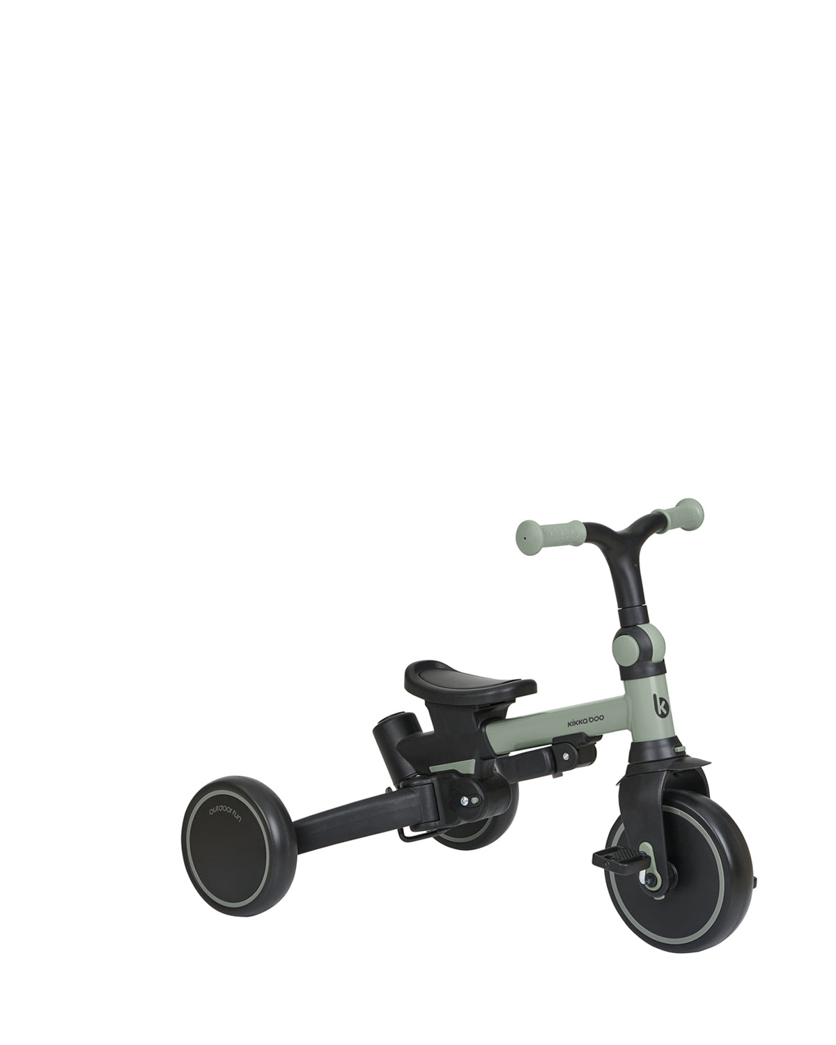 Триколка 8в1 Aluma Army Green Kikkaboo