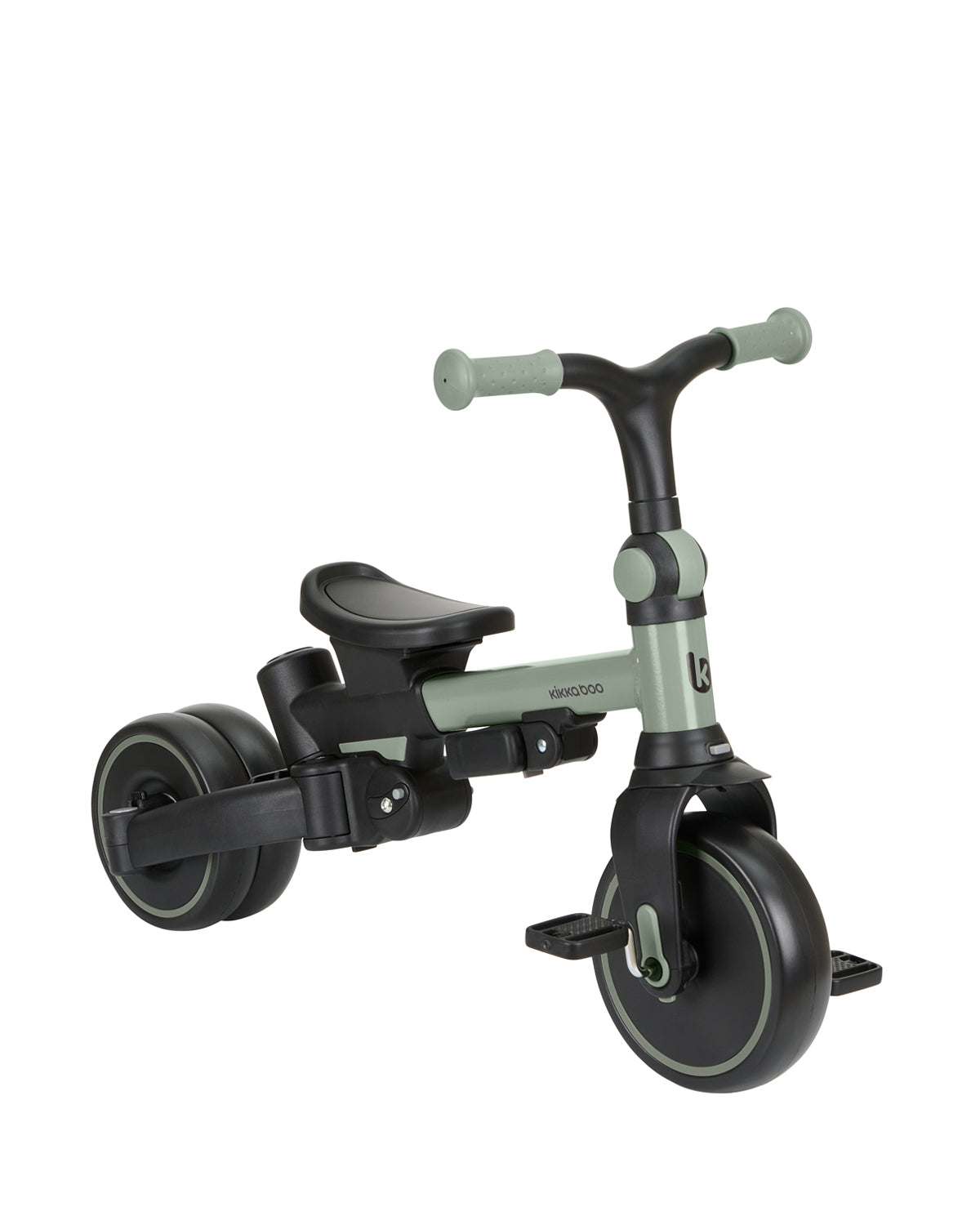Триколка 8в1 Aluma Army Green Kikkaboo
