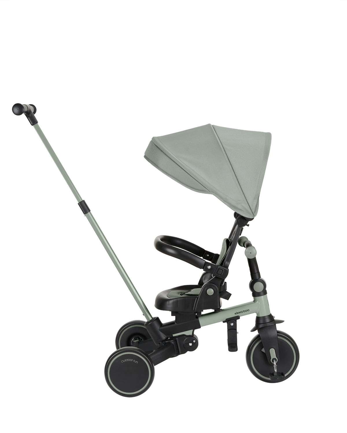 Триколка 8в1 Aluma Army Green Kikkaboo