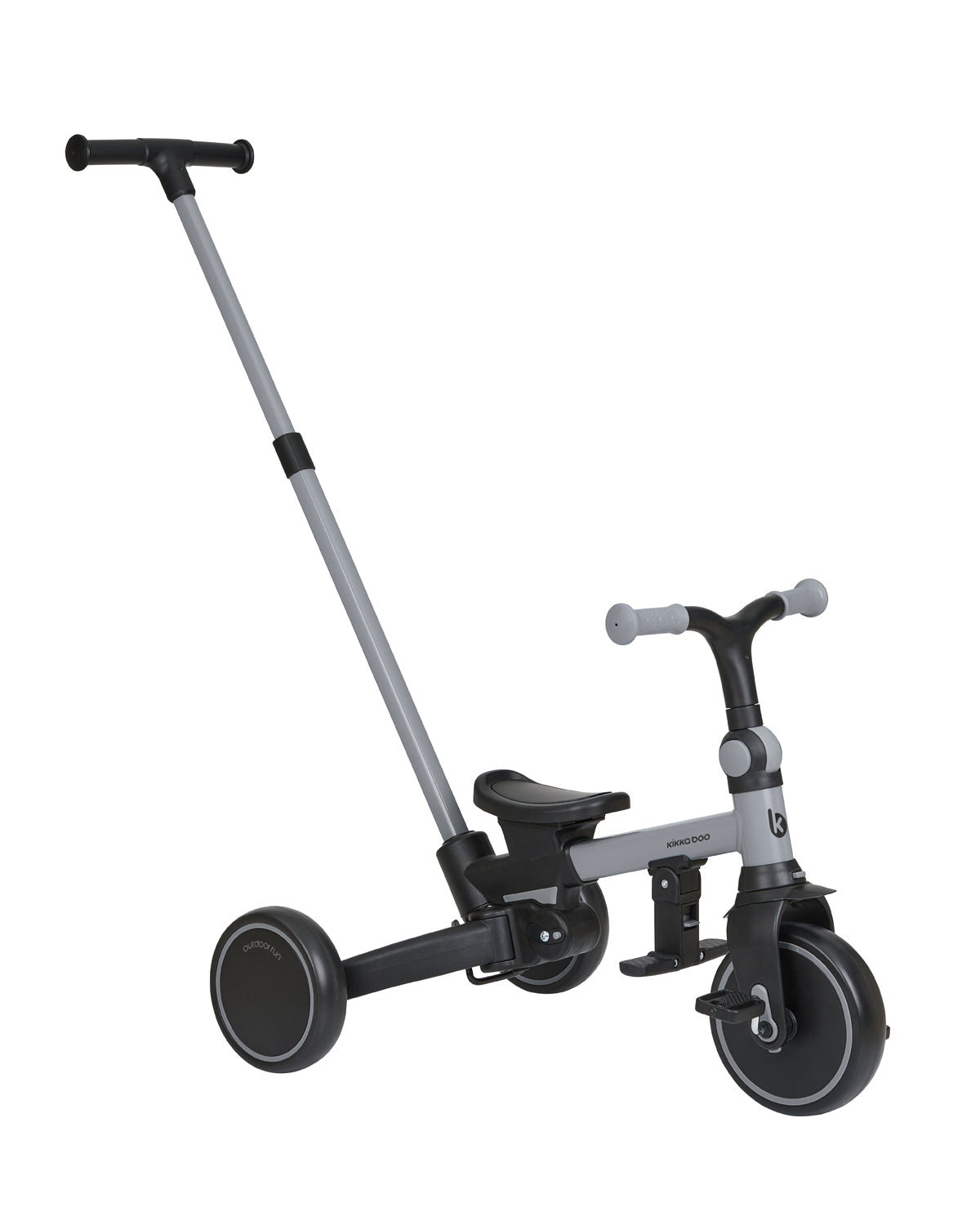 Триколка 8в1 Aluma Grey Kikkaboo