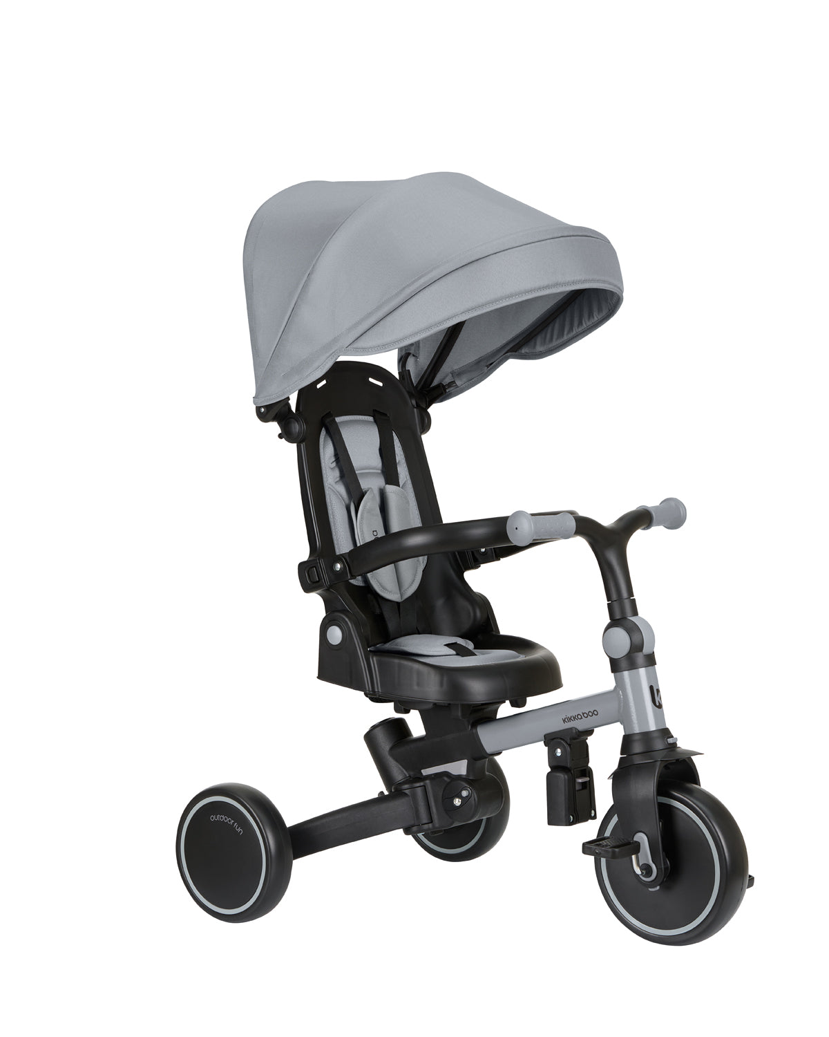 Триколка 8в1 Aluma Grey Kikkaboo