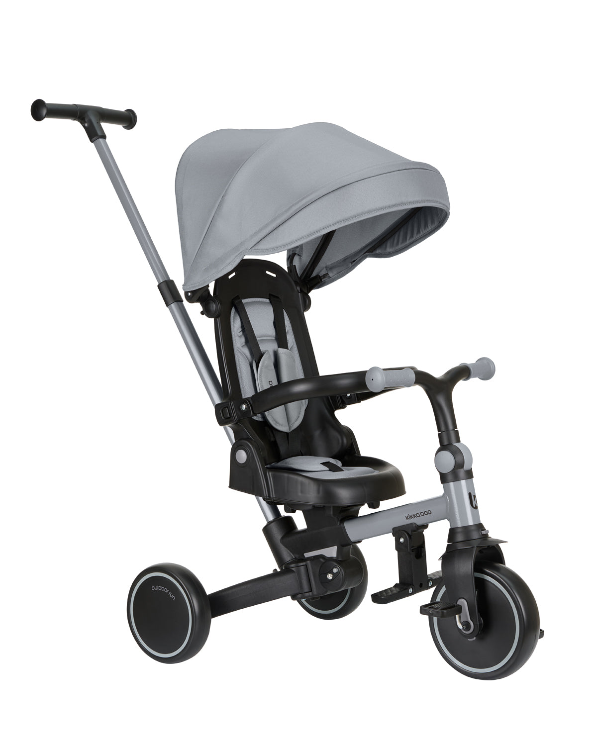 Триколка 8в1 Aluma Grey Kikkaboo