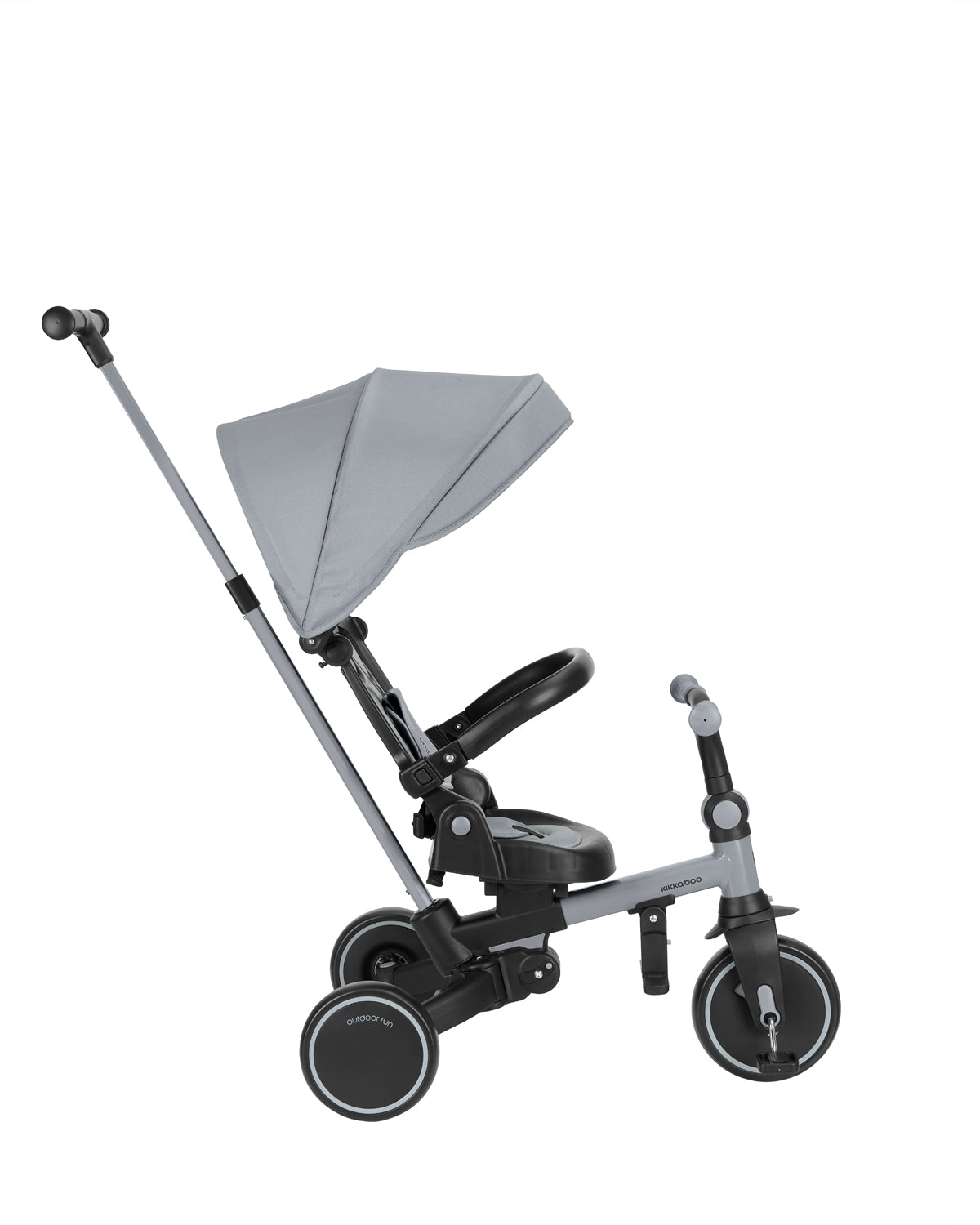 Триколка 8в1 Aluma Grey Kikkaboo