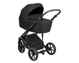 Комбинирана Количка 2В1 С Твърд Кош Amani Black