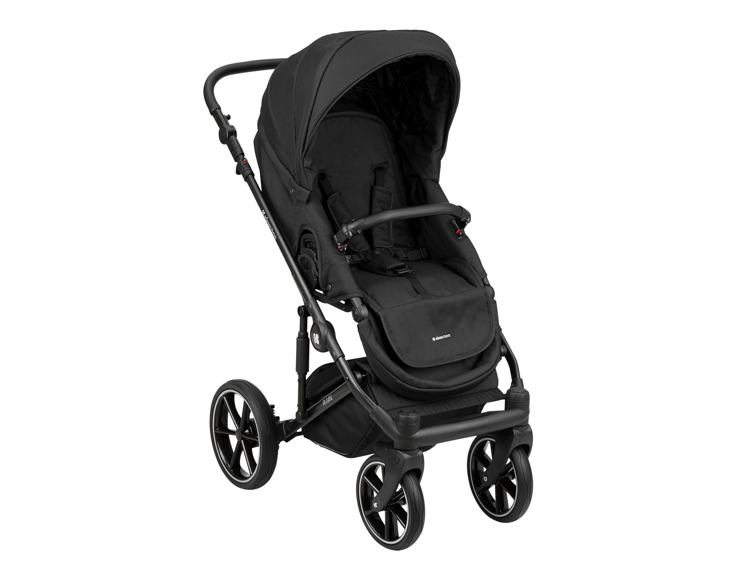 Комбинирана Количка 2В1 С Твърд Кош Amani Black