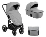 Комбинирана Количка 2В1 С Твърд Кош Amani Grey