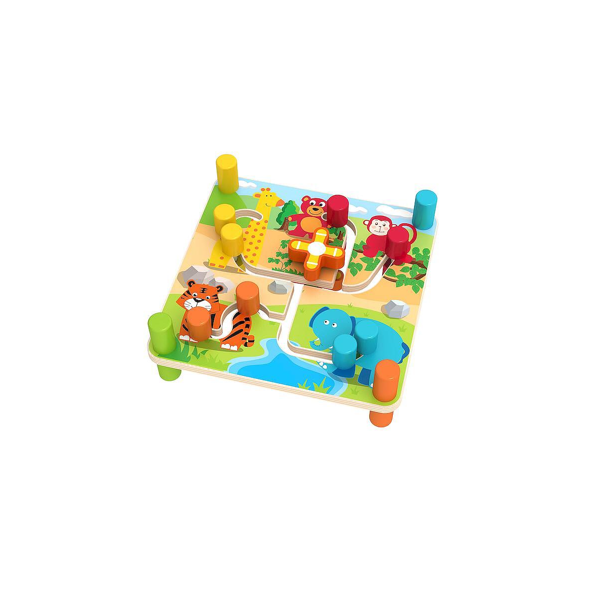 Smily Play Fa labirintus Állatkert 7326ac Anek
