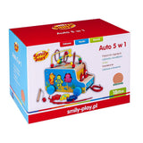Smily Play Дървена Играчка 5в1 Кола 6665 Anek