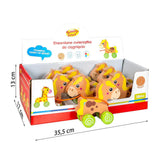 Smily Play Дървена Играчка За Дърпане Конче 84982 Anek