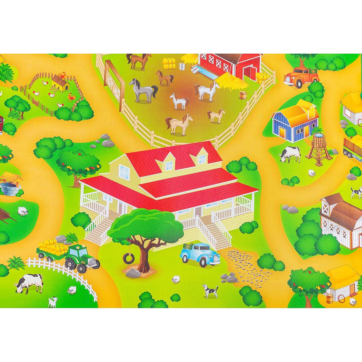Smily Play Килимче За Игра Ферма 120х100см 84513 Anek