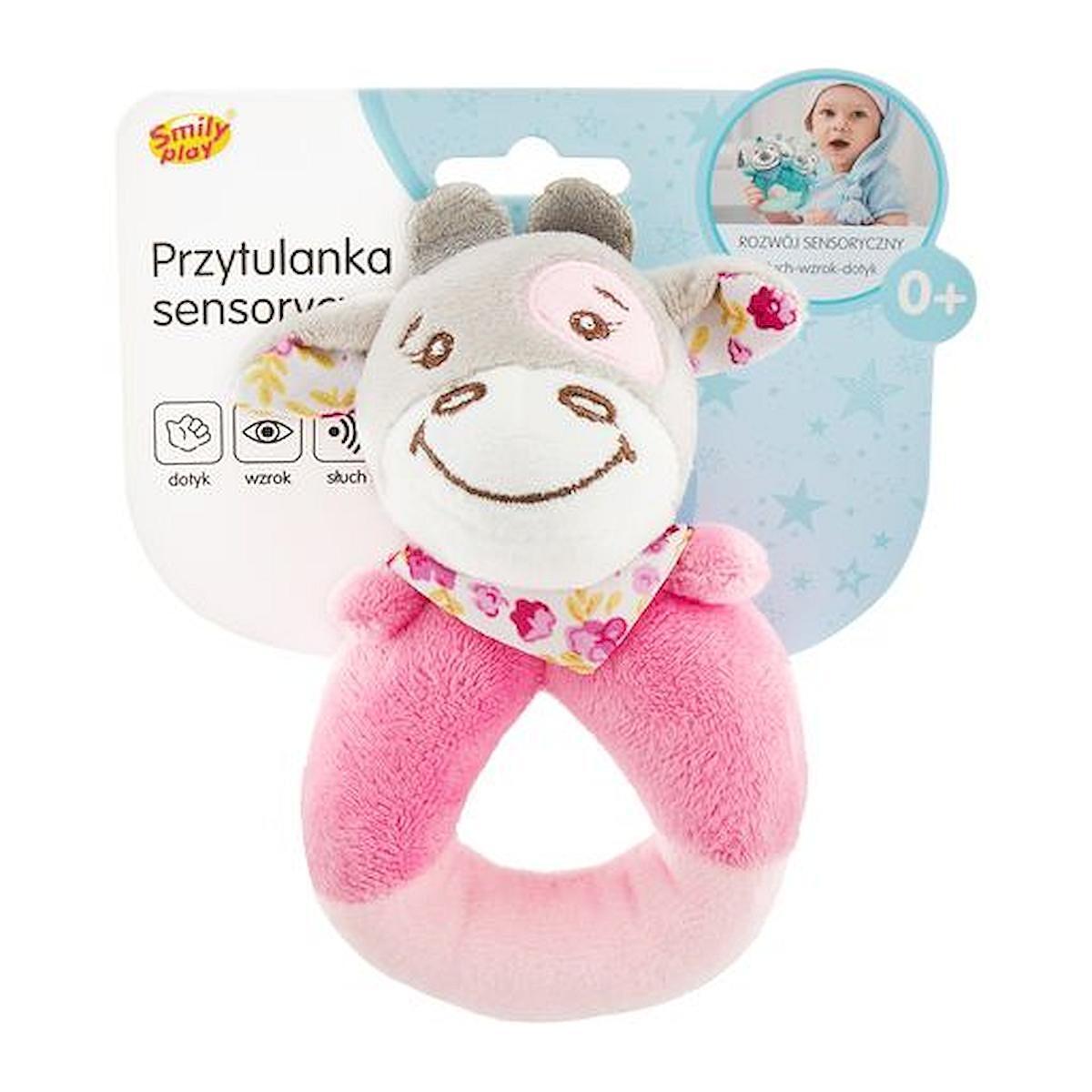 Smily Play Плюшена Дрънкалка Жираф 84078 Anek