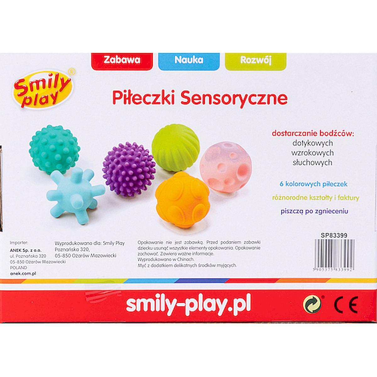 Smily Play Сензорни Гумени Топки 83399 Anek