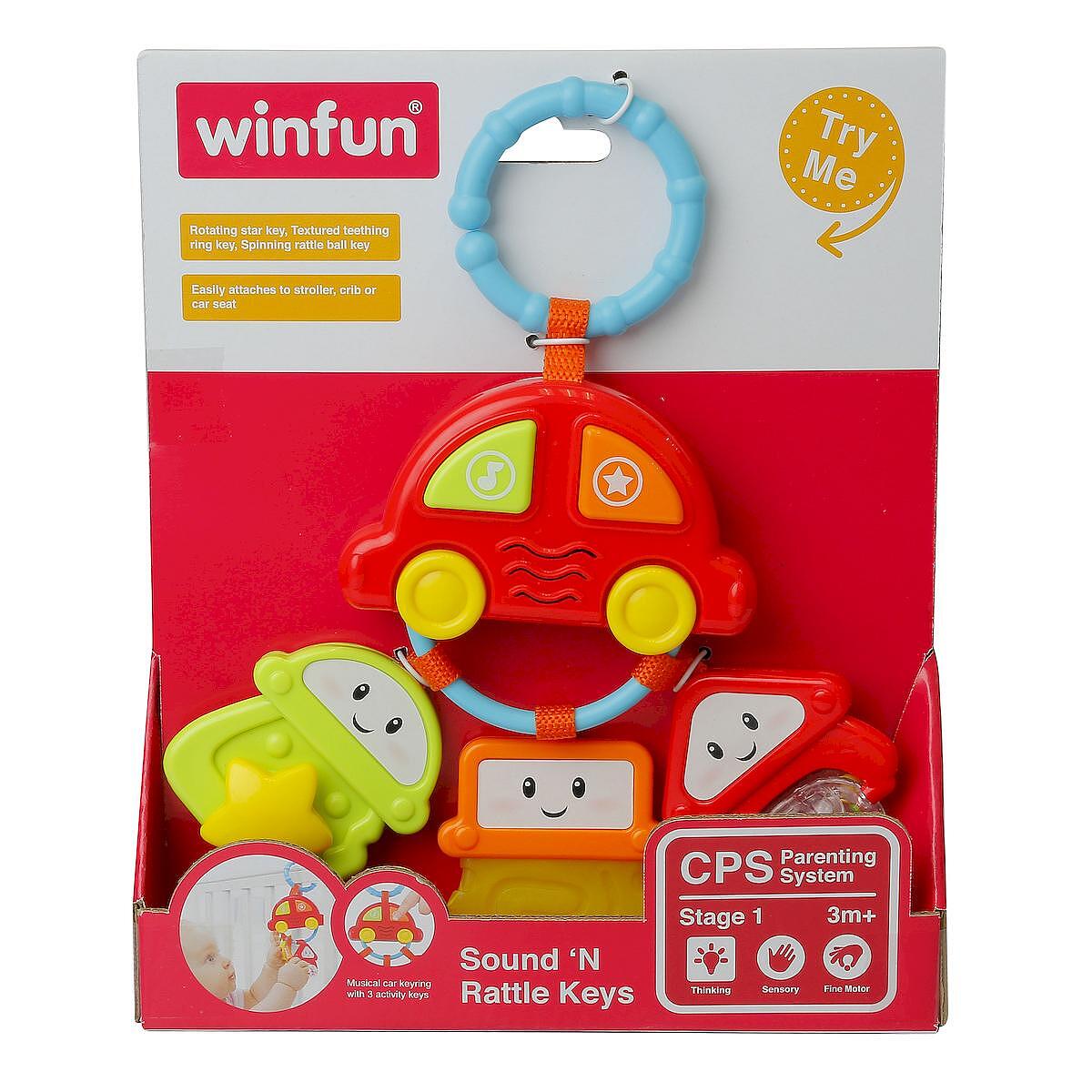 Winfun Бебешка Музикална Дрънкалка Кола 000628 Anek