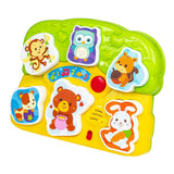 Winfun Бебешки Пъзел С Животни, Светлини И Звуци 000771 Anek