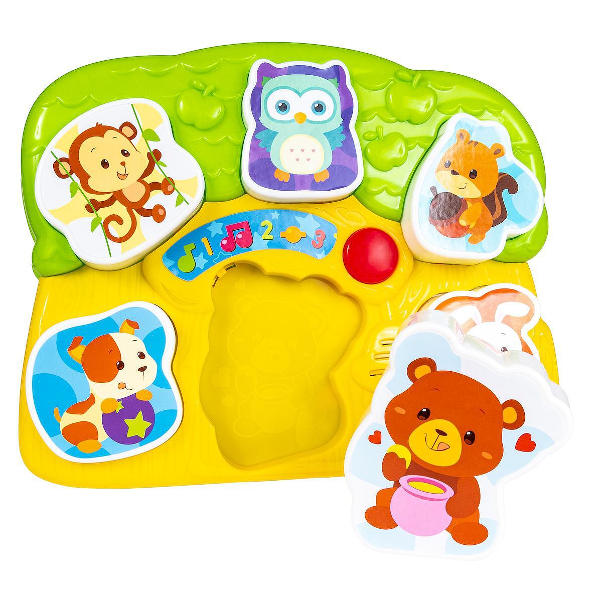 Winfun Бебешки Пъзел С Животни, Светлини И Звуци 000771 Anek