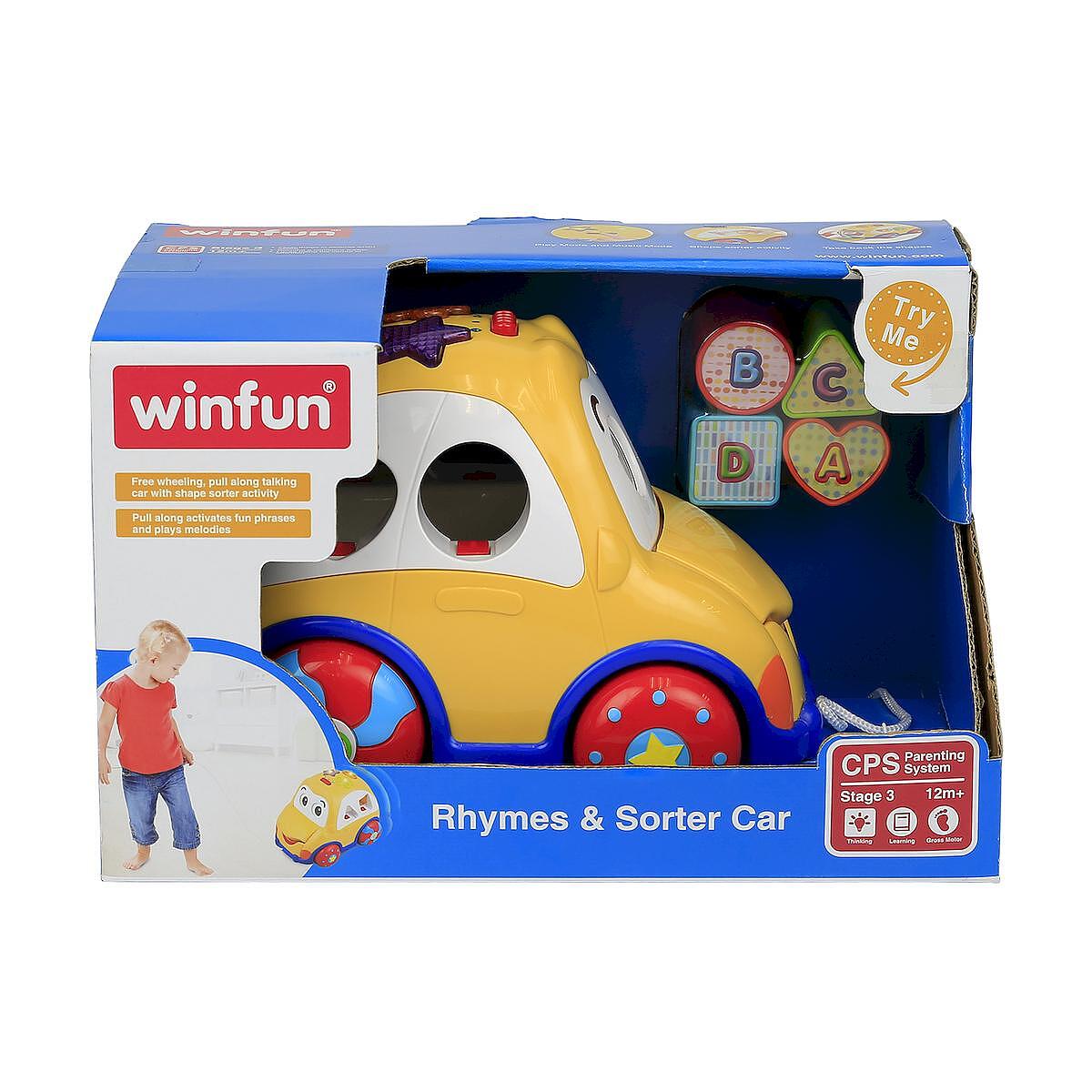 Winfun Zenélő Autó Formaválogató 000659 Anek