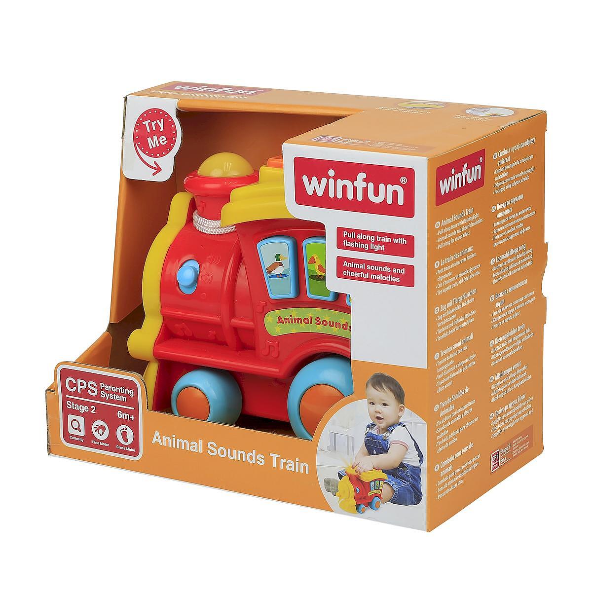 Winfun Музикално Влакче За Дърпане Anek
