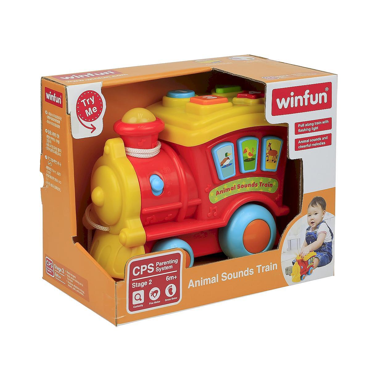 Winfun Музикално Влакче За Дърпане Anek