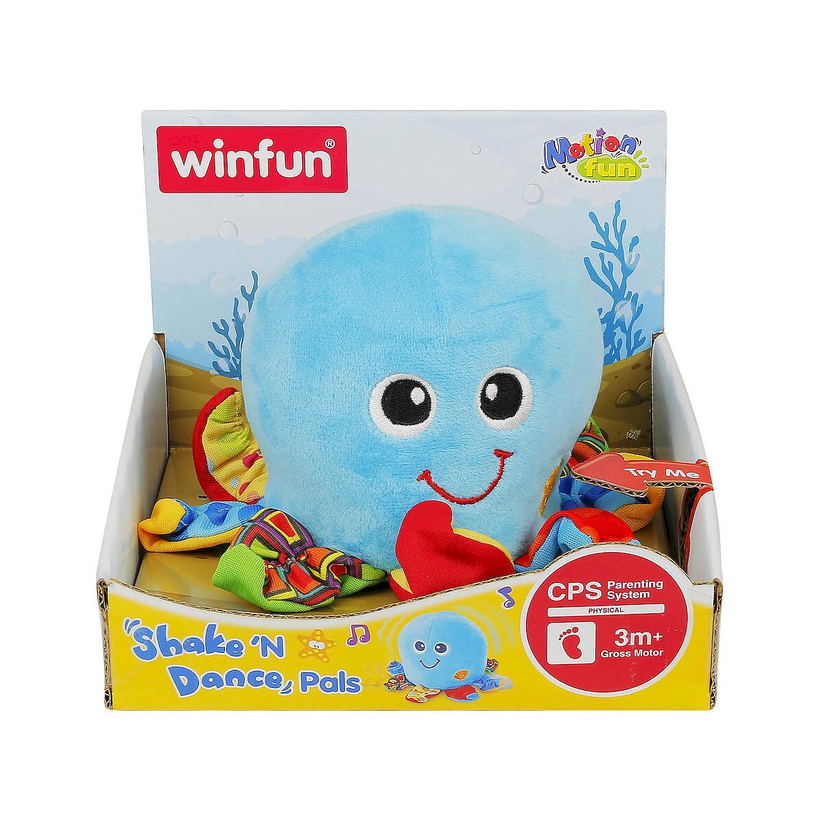 Winfun Плюшен Музикален Октопод 000142 Anek