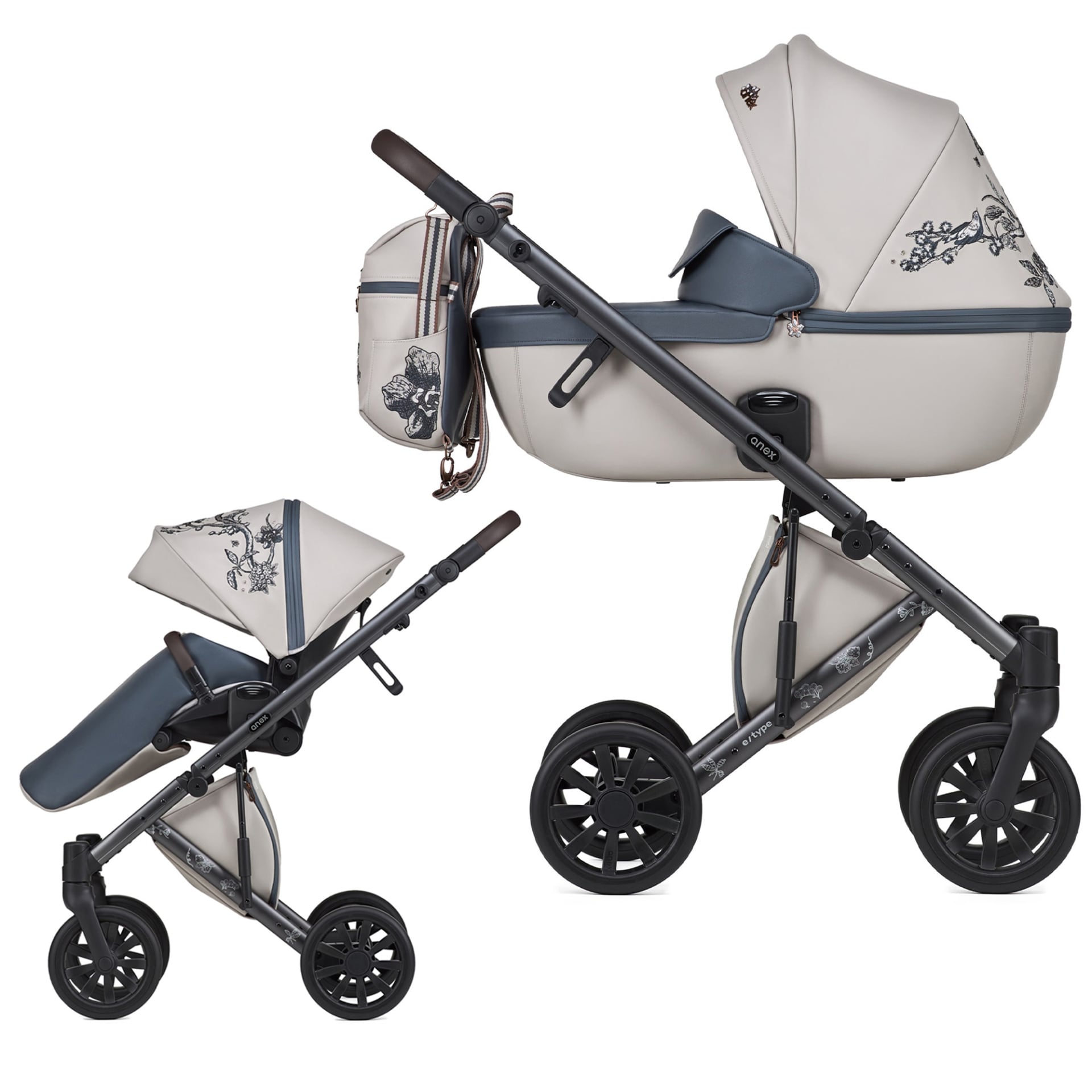 Бебешка Количка 2в1 E Type Eden Special Edition Anex