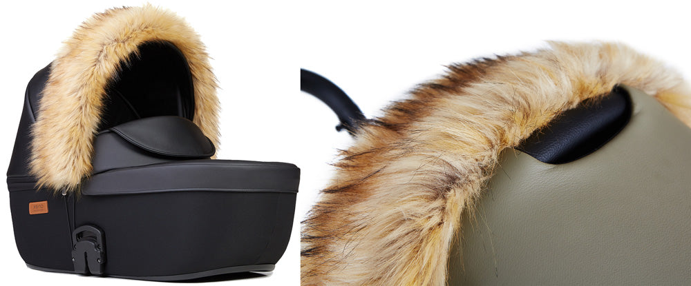 Кожен Аксесоар За Бебешка Количка Кафяв Anex