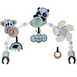 Jucărie pentru cărucior, decor alb-negru, Tiny Love, 0+ ani