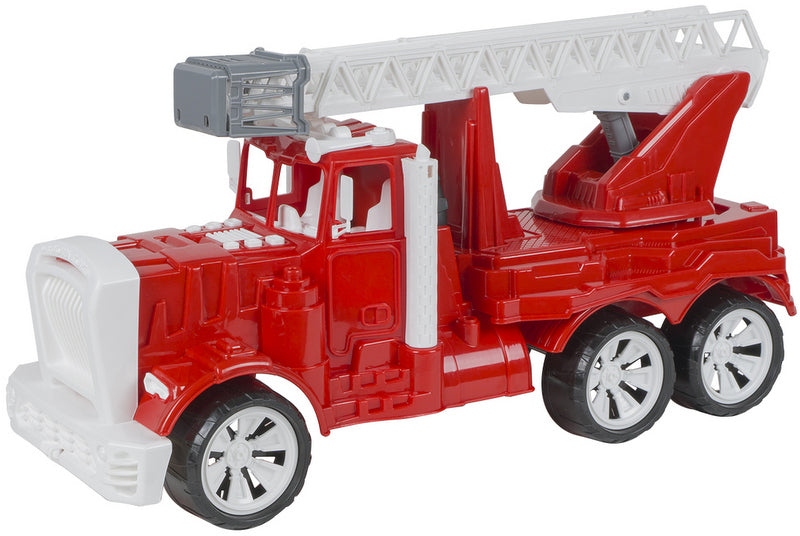 Камион Фарго Пожарна Стълба 52Х20Х26 С Двустранно Отключване На Въртящата СеТройноразгъваема Стълба С Кош