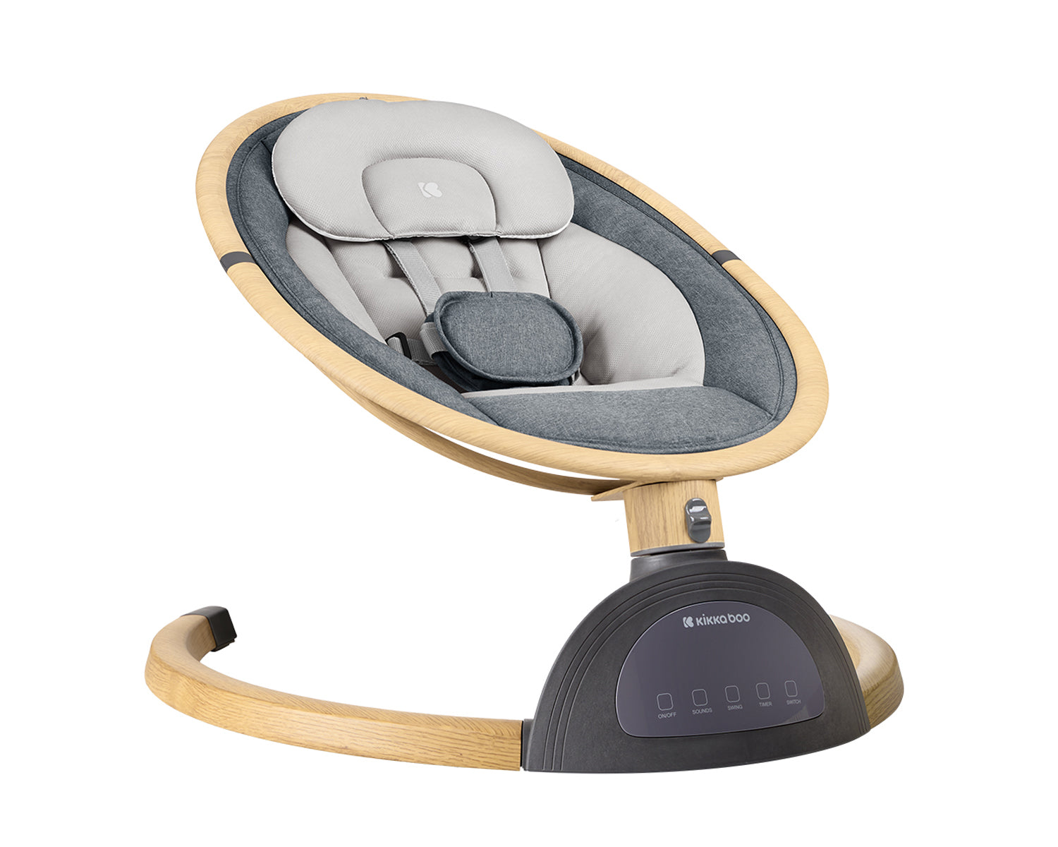 Електрическа Люлка Ashlee Dark Grey --- BebeMama