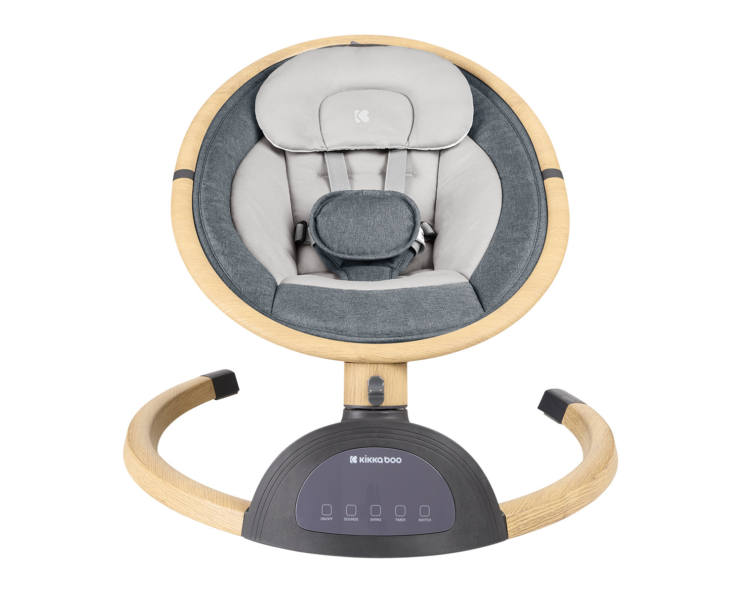 Електрическа Люлка Ashlee Dark Grey --- BebeMama