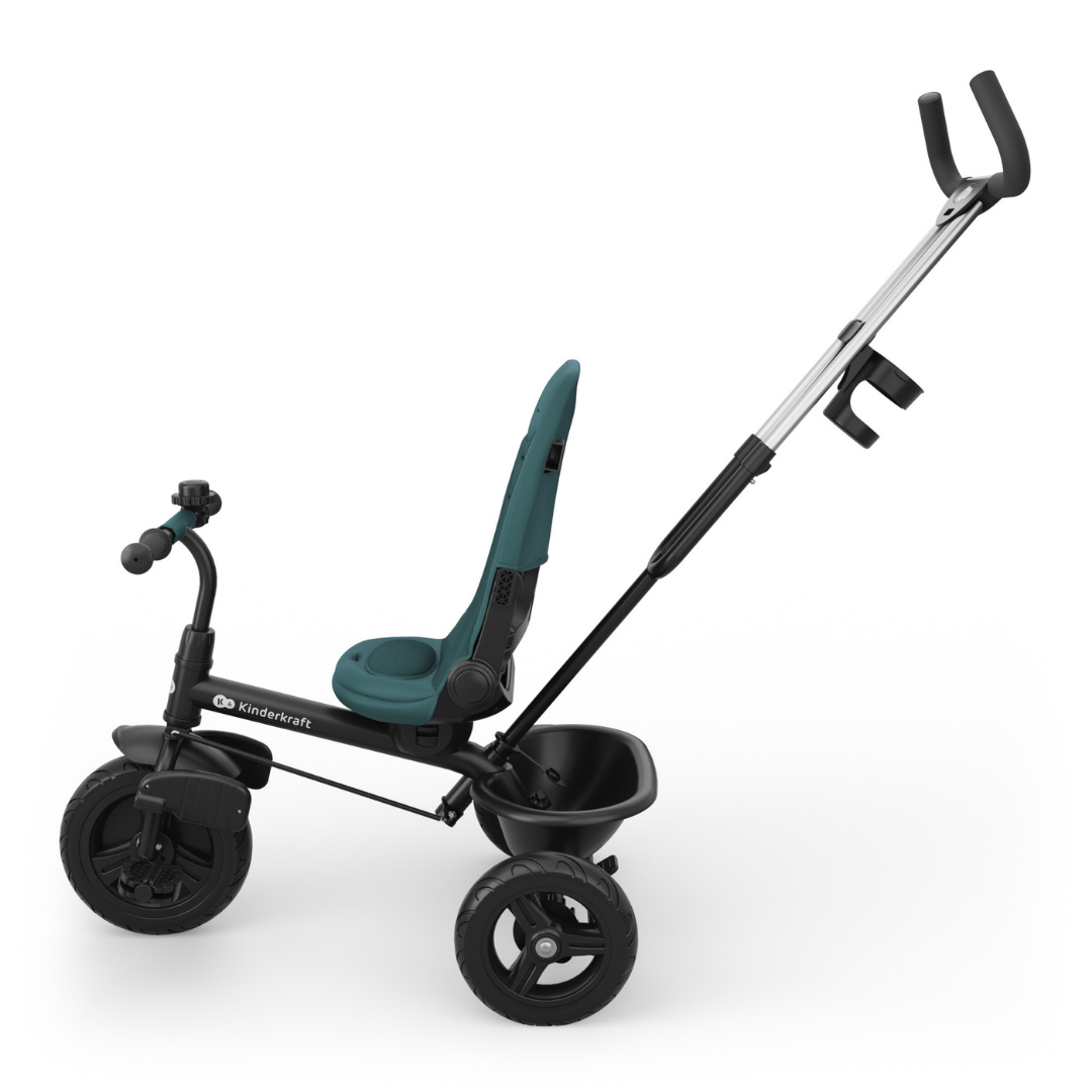 Aston 2 Plus Триколка Зелена Kinderkraft