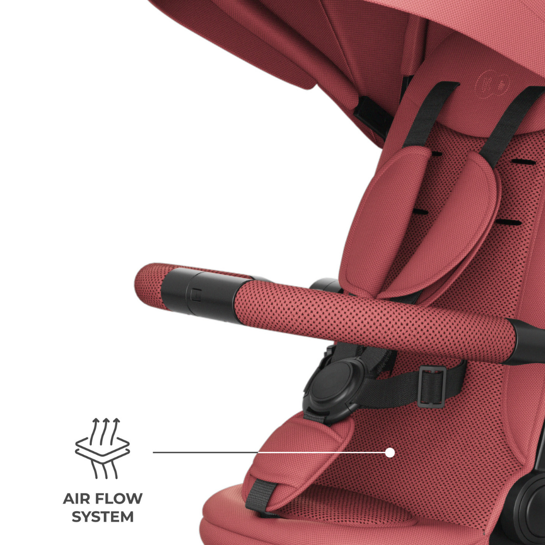 Aston 2 Plus Триколка Розова Kinderkraft