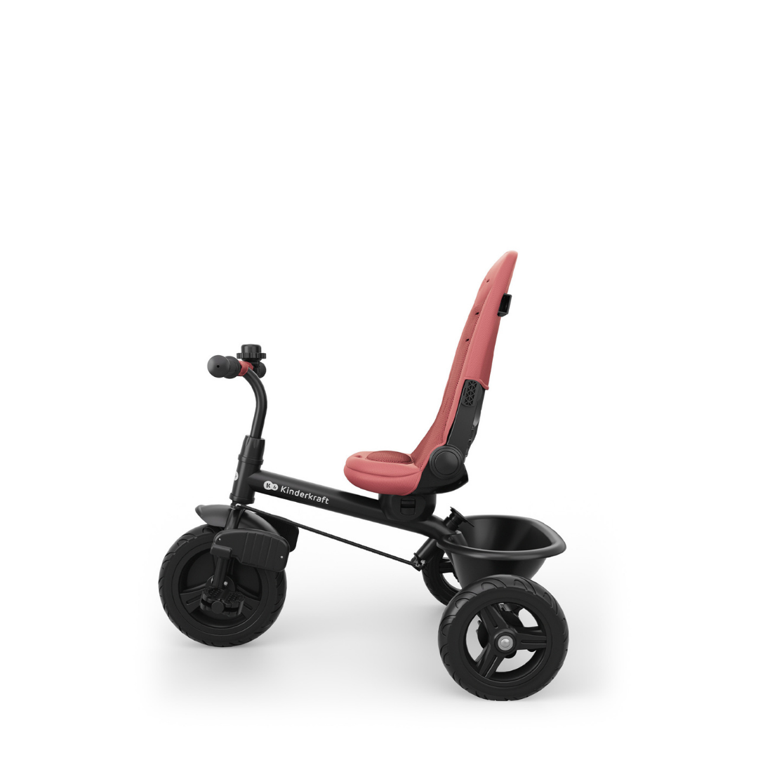 Aston 2 Plus Триколка Розова Kinderkraft