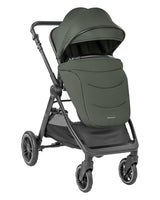 Cărucior 3 în 1 cu landou Ava, verde militar