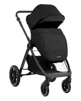 Комбинирана Количка 3В1 С Кош За Новородено Ava Black --- BebeMama