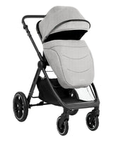 Комбинирана Количка 3В1 С Кош За Новородено Ava Grey --- BebeMama