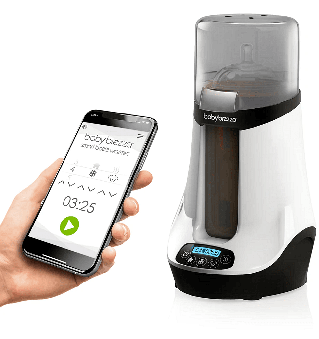 Нагревател За Бебешко Шише Safe + Smart С Bluetooth Brz00139 Baby Brezza