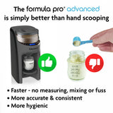 Уред За Приготвяне На Адаптирано Мляко Formula Pro Advanced Charcoal Baby Brezza