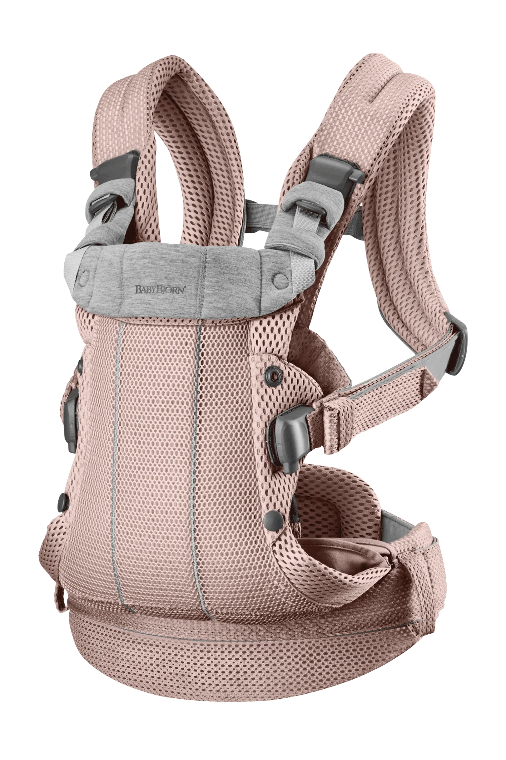 Бебешка Ергономична Раница Harmony, Mesh 3d, Dusty Pink Babybjörn