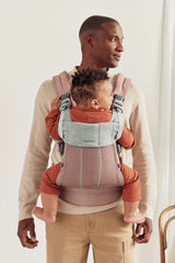 Бебешка Ергономична Раница Harmony, Mesh 3d, Dusty Pink Babybjörn