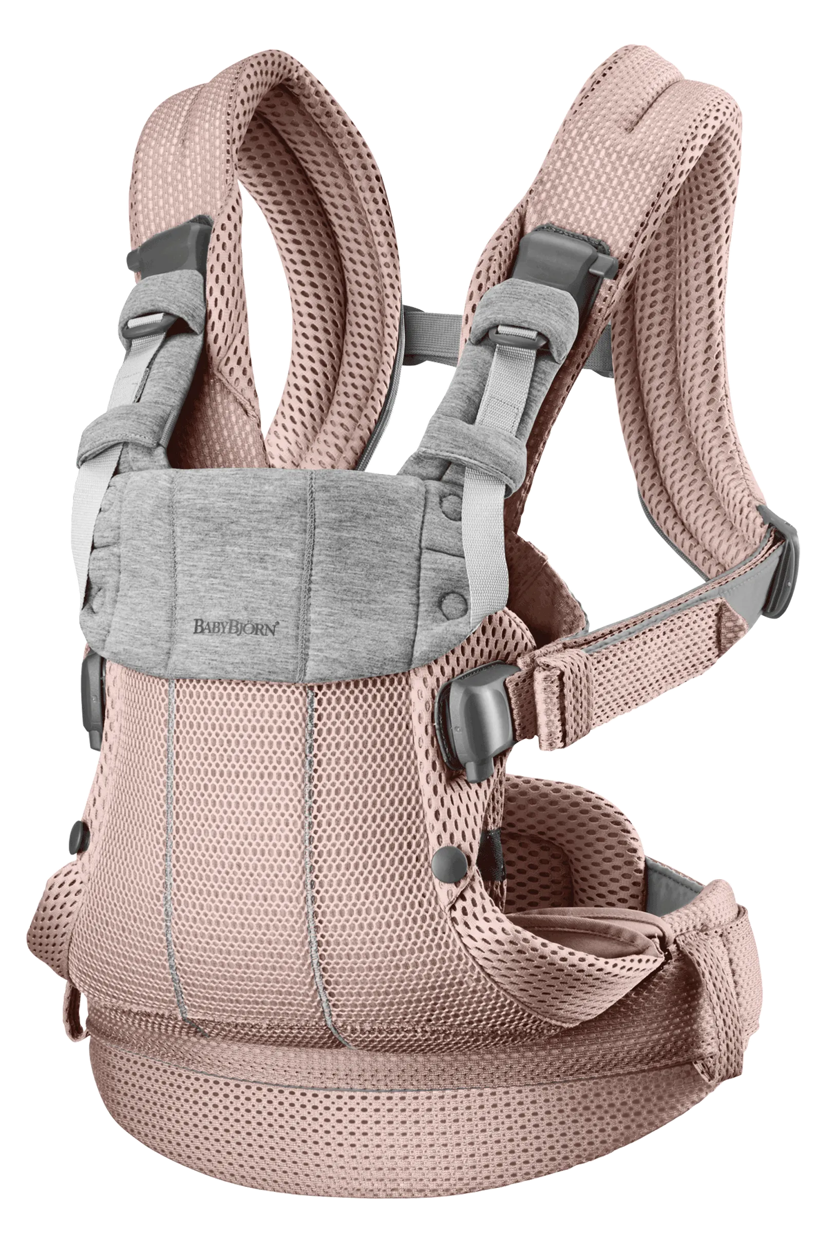 Бебешка Ергономична Раница Harmony, Mesh 3d, Dusty Pink Babybjörn