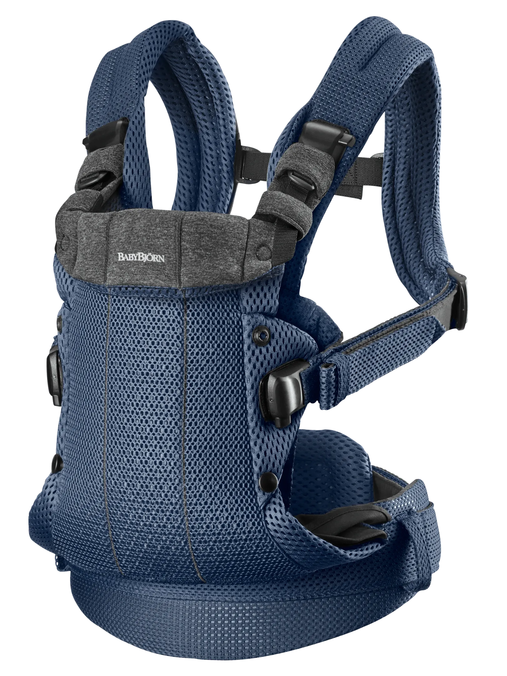 Бебешка Ергономична Раница Harmony, Mesh 3d, Navy Blue Babybjörn