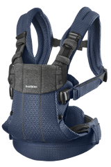 Бебешка Ергономична Раница Harmony, Mesh 3d, Navy Blue Babybjörn
