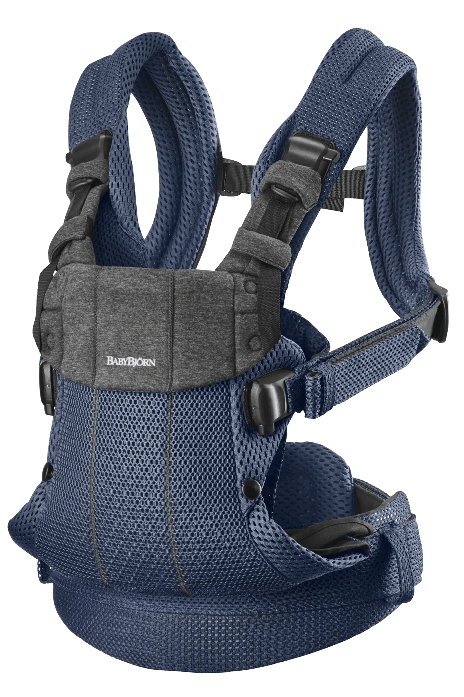 Бебешка Ергономична Раница Harmony, Mesh 3d, Navy Blue Babybjörn