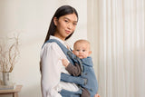 Бебешка Ергономична Раница Harmony, Woven, Blue Melange Babybjörn