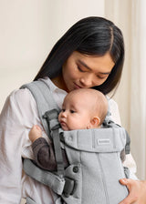 Бебешка Ергономична Раница Harmony, Woven, Light Gray Melange Babybjörn