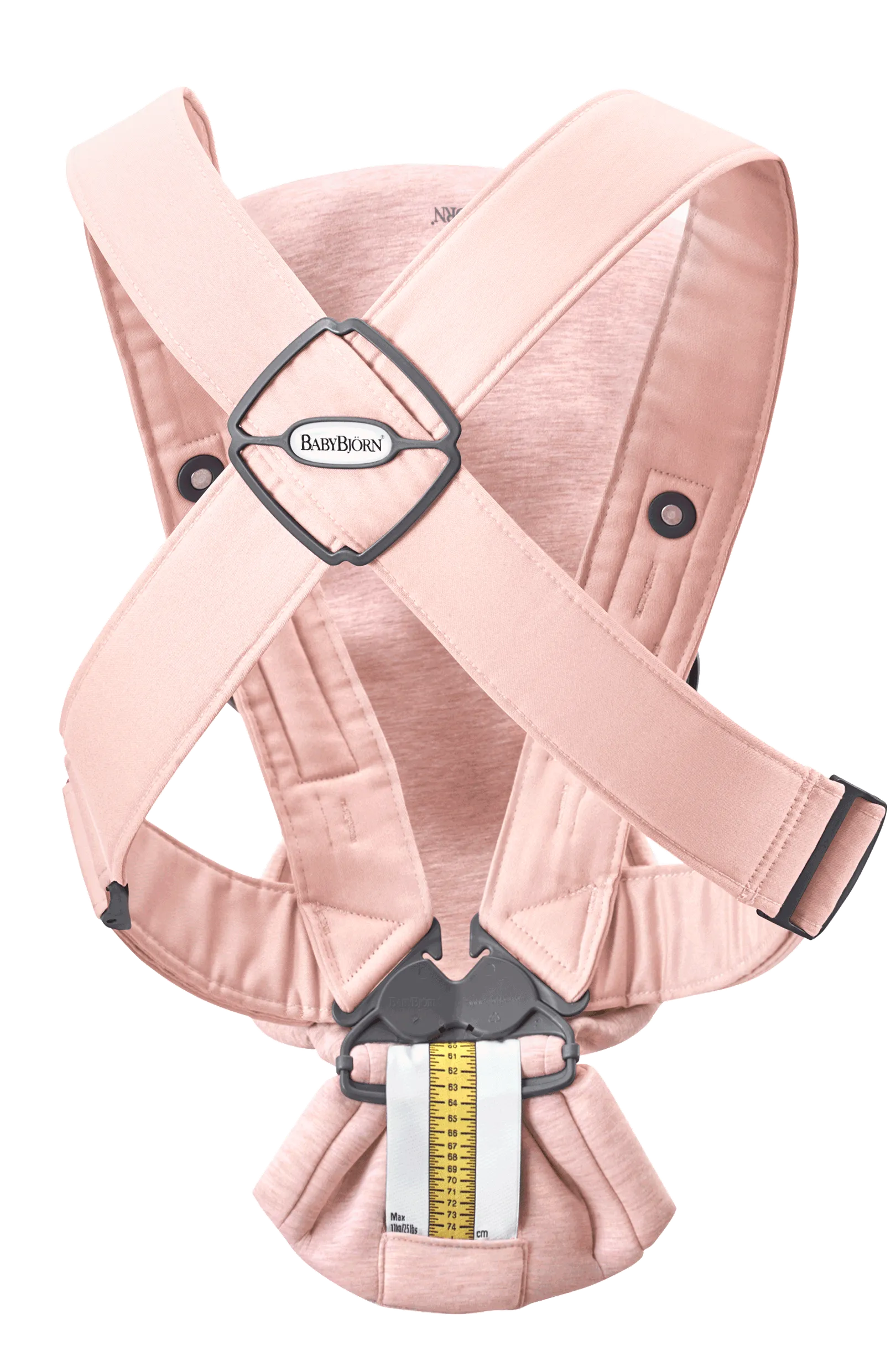 Бебешка Ергономична Раница Mini, Jersey 3d, Light Pink Babybjörn