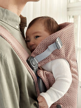 Бебешка Ергономична Раница Mini, Mesh 3d, Dusty Pink Babybjörn