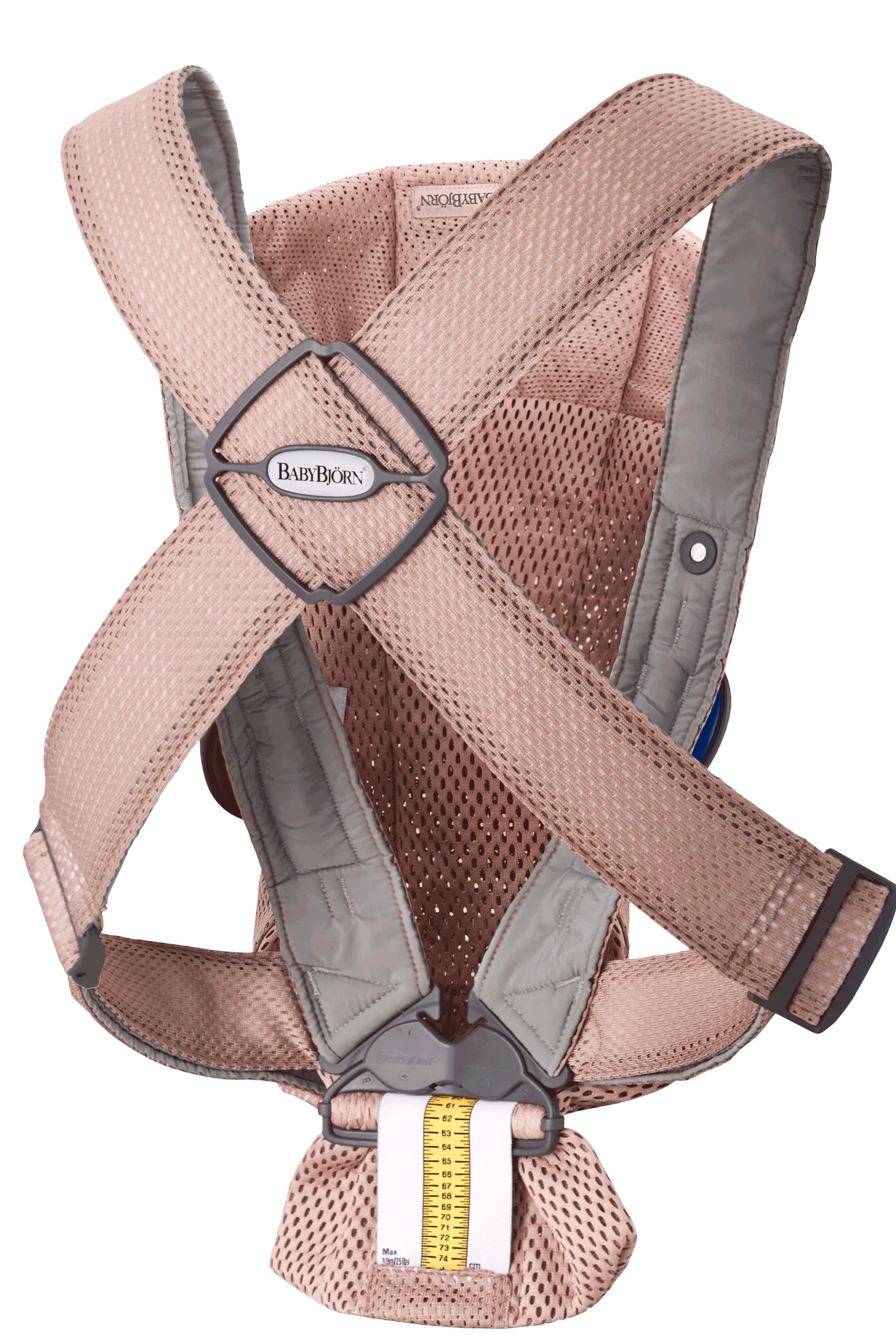 Бебешка Ергономична Раница Mini, Mesh 3d, Dusty Pink Babybjörn