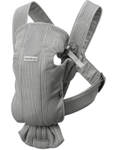 Бебешка Ергономична Раница Mini, Mesh 3d, Grey Babybjörn